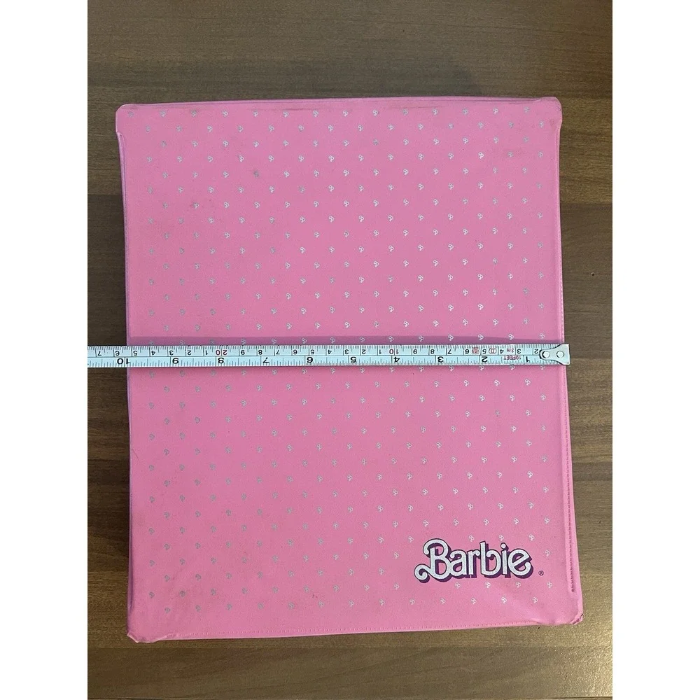 Barbie Fashion Doll Closet Carrying Case‎ Pink Vintage 80's 1985 Mattel